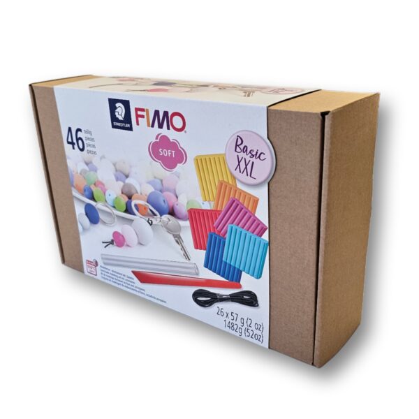 Kit de pâte Fimo 46 pièces