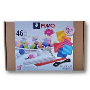 Kit de pâte Fimo 46 pièces