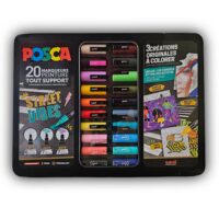 Boîte de 20 marqueurs Posca