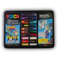 Boîte de 20 marqueurs Posca