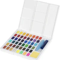 Boîte aquarelle fine de 48 godets