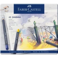 Crayons de couleur Goldfaber boîte de 48
