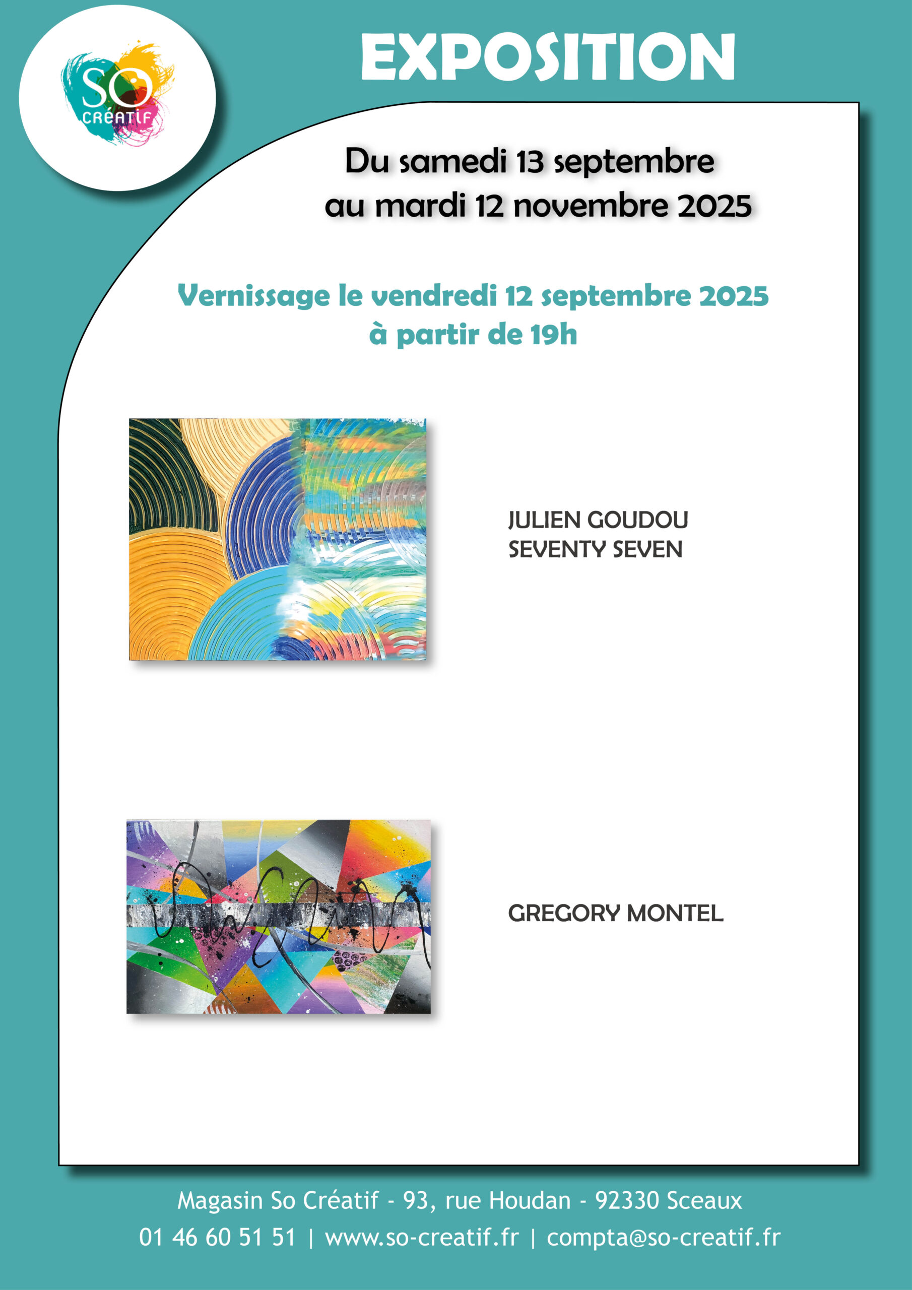 Exposition de septembre 2025