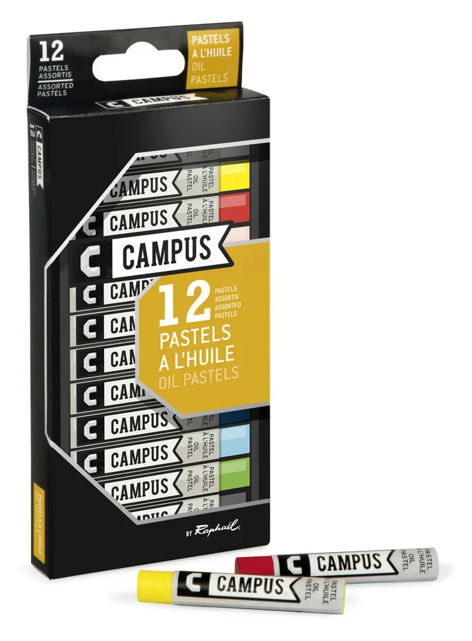 Pastel à l'huile Campus