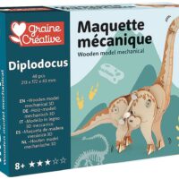 Maquette mécanique Diplodocus