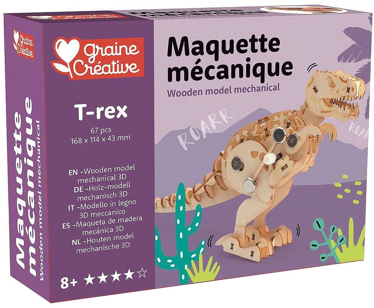 Maquette mécanique T-rex 6